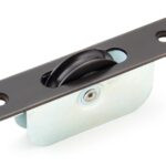 aged bronze square ended sash pulley 75kg