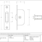 aged bronze square ended sash pulley 75kg