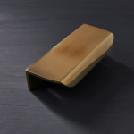 moore edge pull aged brass