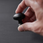 moore cabinet knob matt black