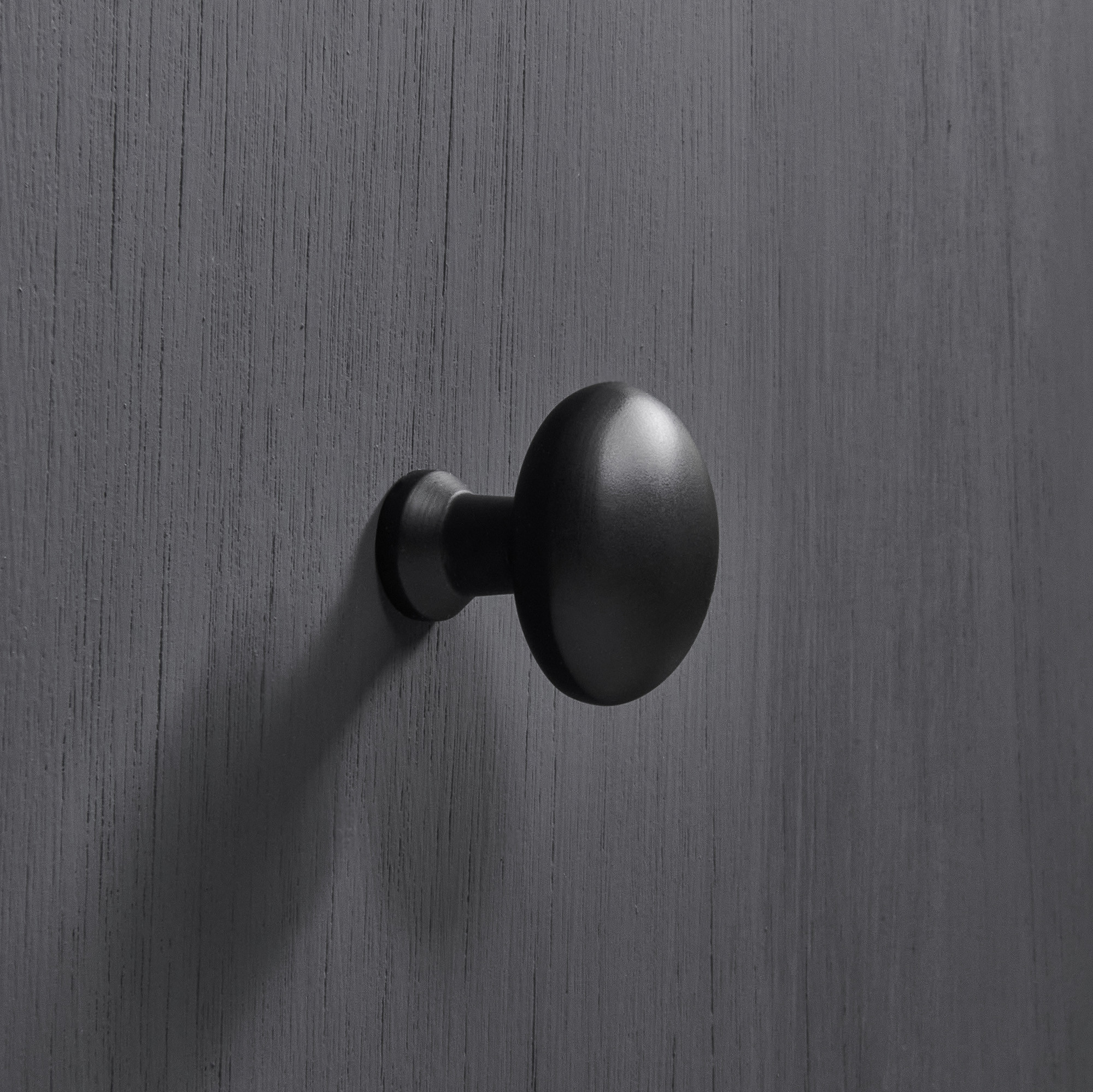 moore cabinet knob matt black