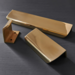 moore edge pull polished brass