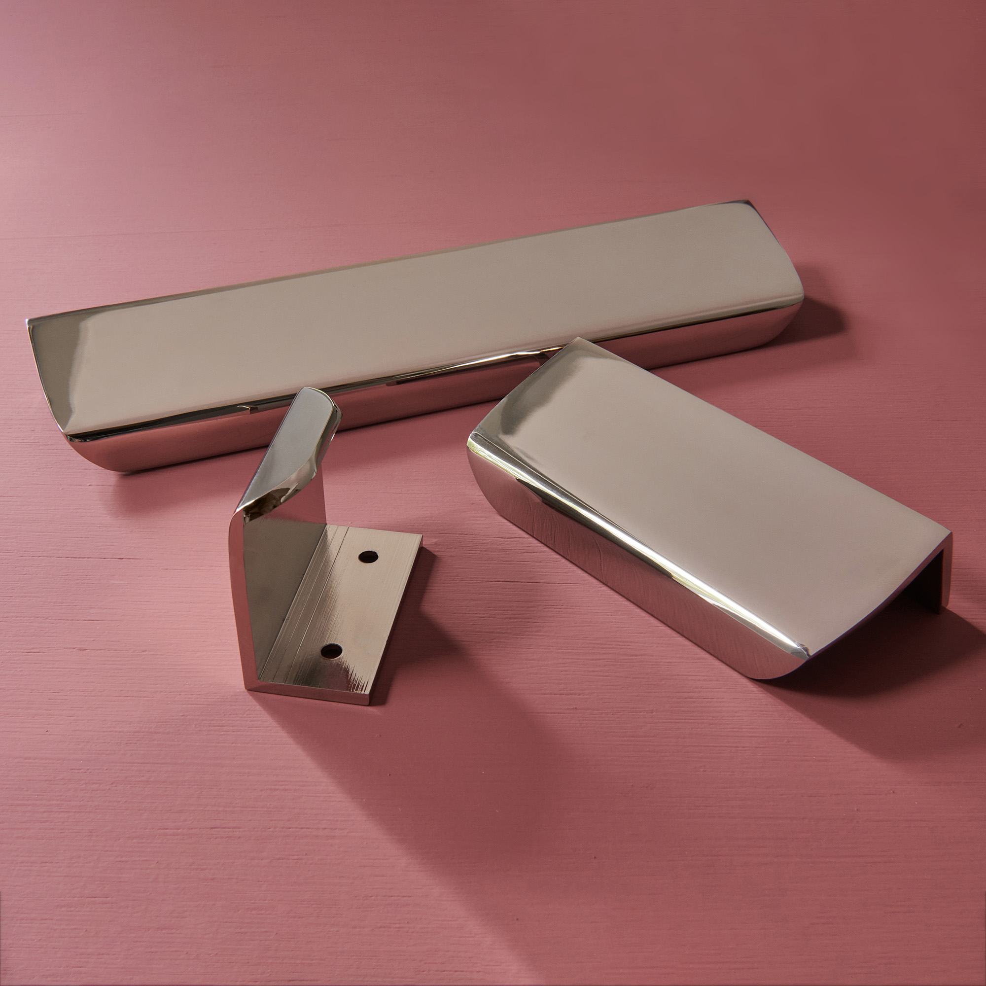 moore edge pull polished nickel