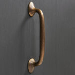 moore pull handle burnished brass