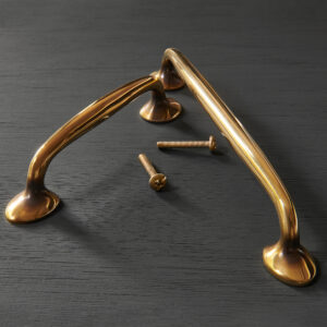 moore pull handle aged brass
