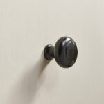 regency cabinet knob black