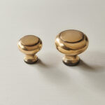 regency cabinet knob aged brass