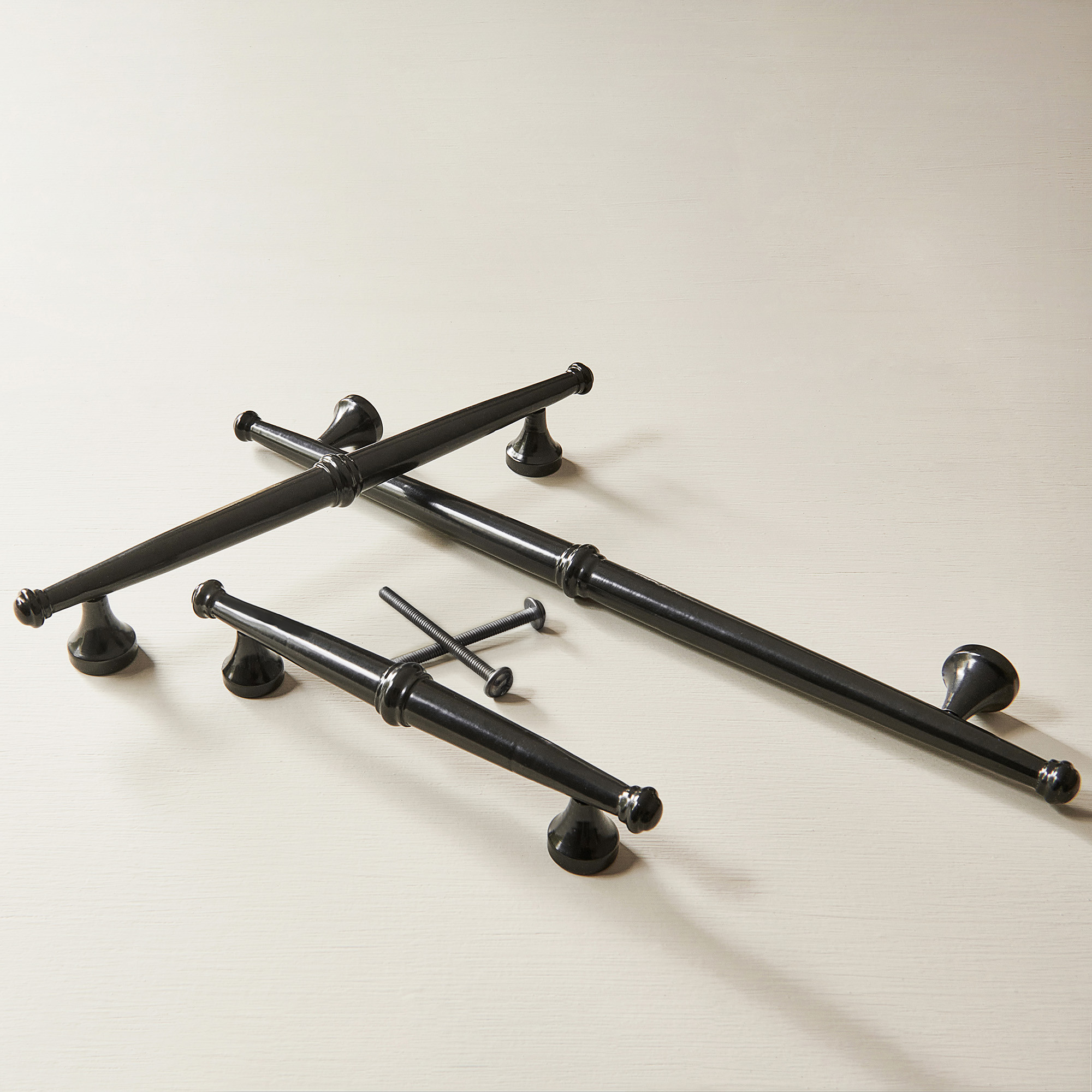 regency pull handle black