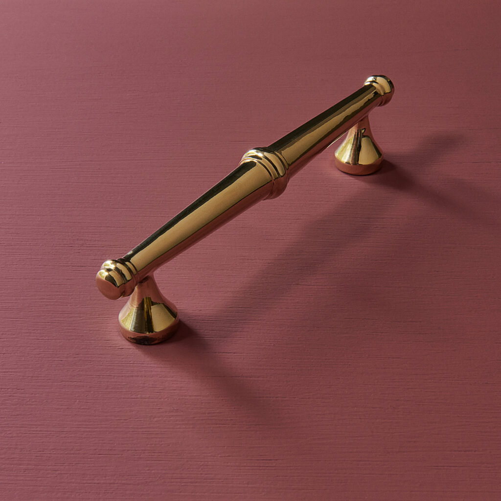 regency pull handle polished brass