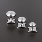 grace star cabinet knob polished nickel