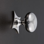 grace star cabinet knob polished nickel