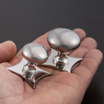 grace star cabinet knob polished nickel
