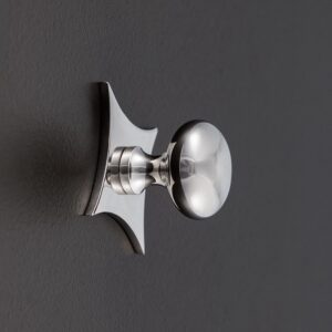 grace star cabinet knob polished nickel