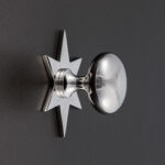 grace star cabinet knob polished nickel