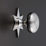 grace star cabinet knob polished nickel