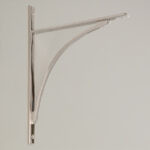 apperley shelf bracket polished nickel (large)