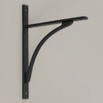 apperley shelf bracket matt black (small)