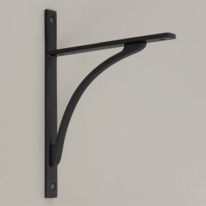 apperley shelf bracket matt black (small)