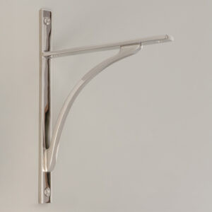 apperley shelf bracket polished nickel (small)