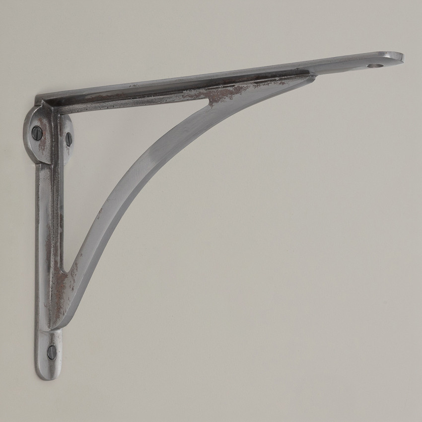 curved shelf bracket natural smooth