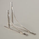 apperley shelf bracket polished nickel (small)
