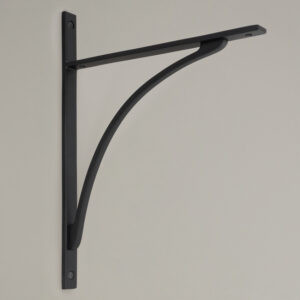 apperley shelf bracket matt black (large)