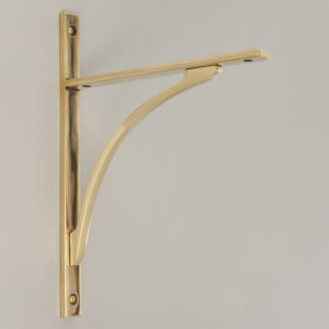 apperley shelf bracket aged brass (small)