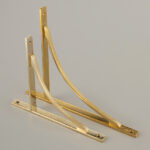 apperley shelf bracket polished brass (small)