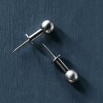 ball hooks silver (set of 2 small)