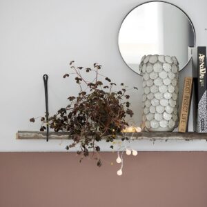 black shelving brackets