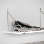 brass shelving brackets