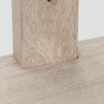 mango wood triple shelves