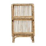 rattan shelving unit
