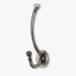 raw metal hat & coat hook