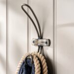 raw metal looped hook