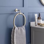 towel ring antique brass