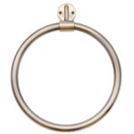 towel ring antique brass