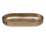 bathroom tray antique brass
