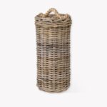 rattan toilet roll basket