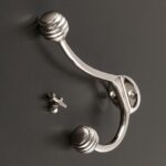 beehive hat & coat hook polished nickel