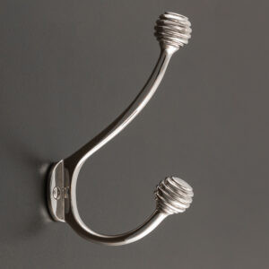 beehive hat & coat hook polished nickel