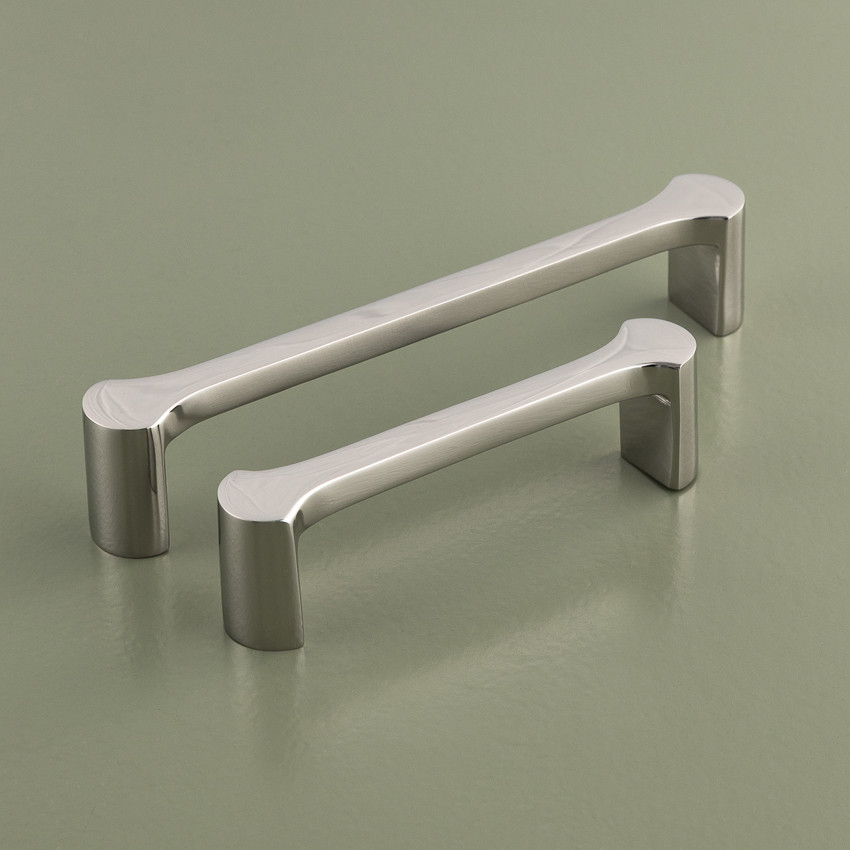 tulip pull handle polished nickel