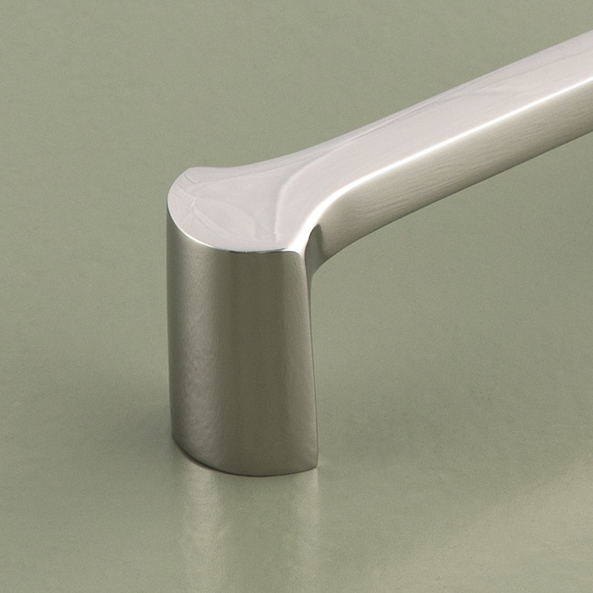 tulip pull handle polished nickel