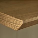 oak floating shelf small