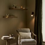 oak floating shelf large