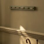 oak peg rail olive green