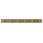 oak peg rail olive green