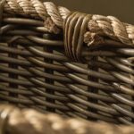 rattan umbrella stand