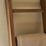 teak towel ladder