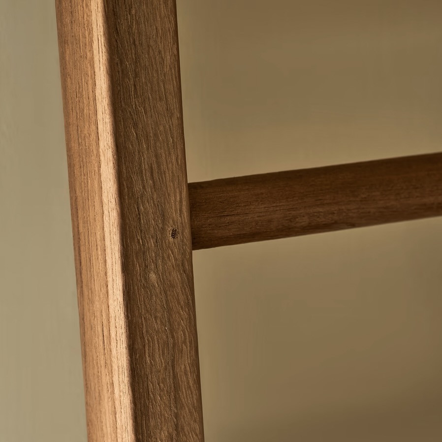 teak towel ladder